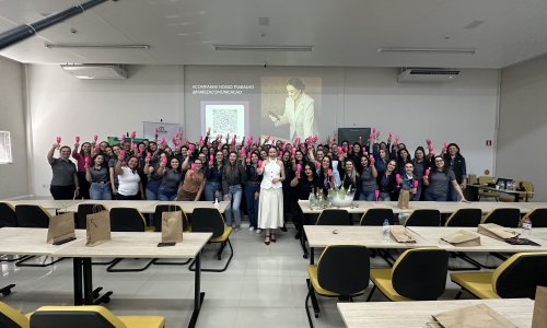 Palestra sobre saúde da mulher reúne colaboradoras em Pato Branco